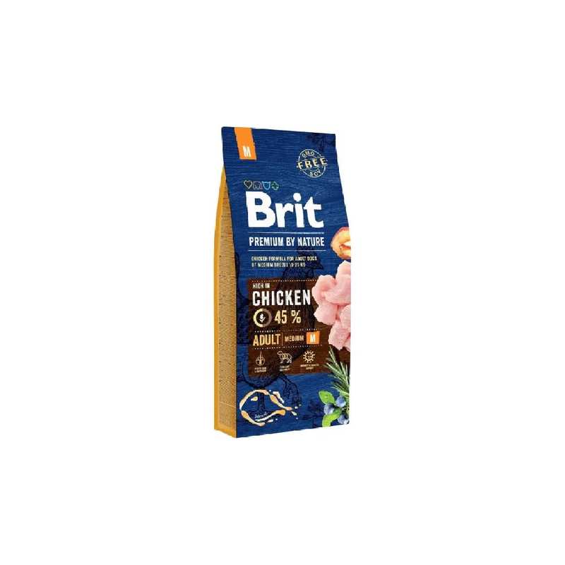 Brit adult medium chicken 3kg