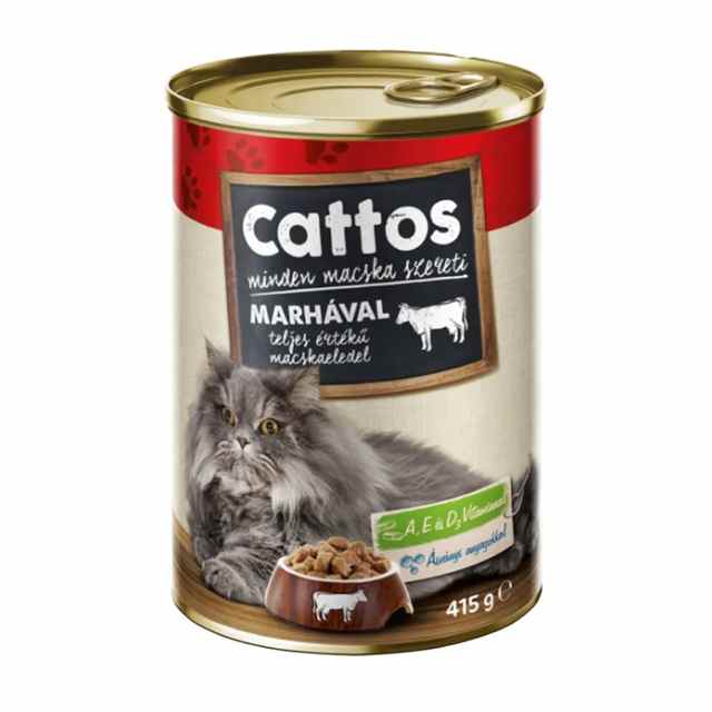 Cattos marhaval 415g