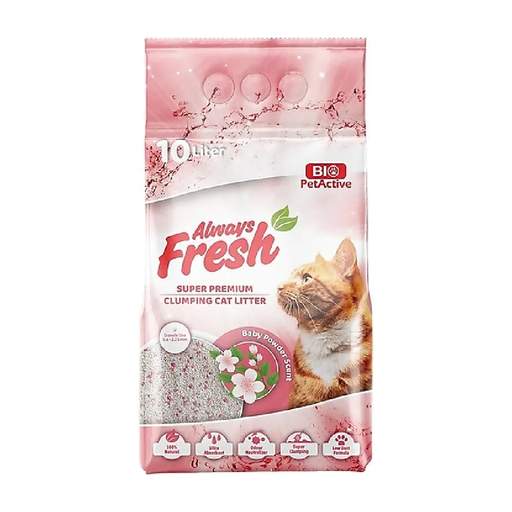 Always fresh cat litter baby powder scent 10L