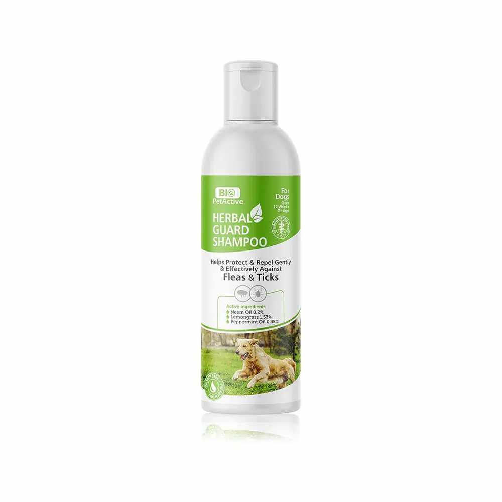 Bio petactive herbal guard shampoo for dogs
