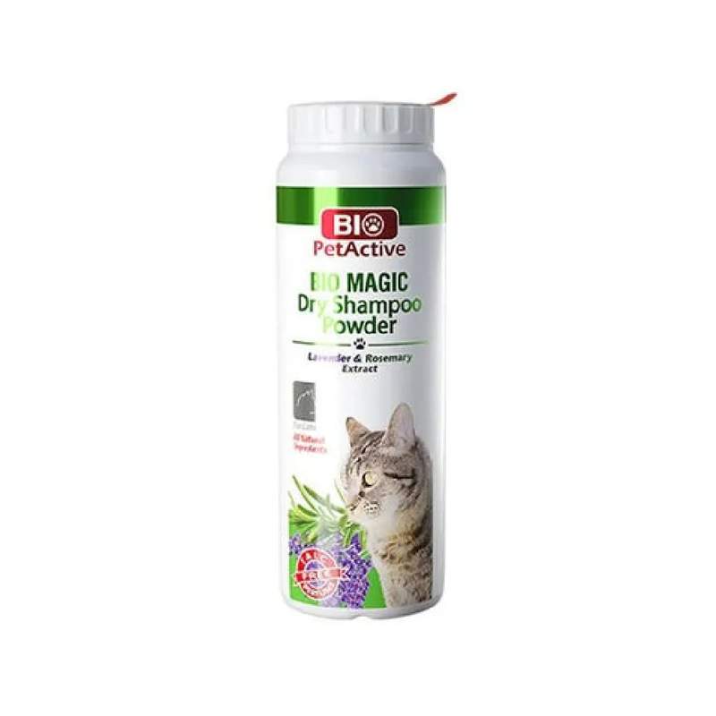 Bio petactive shampoo powder for cats lavender & rosemary