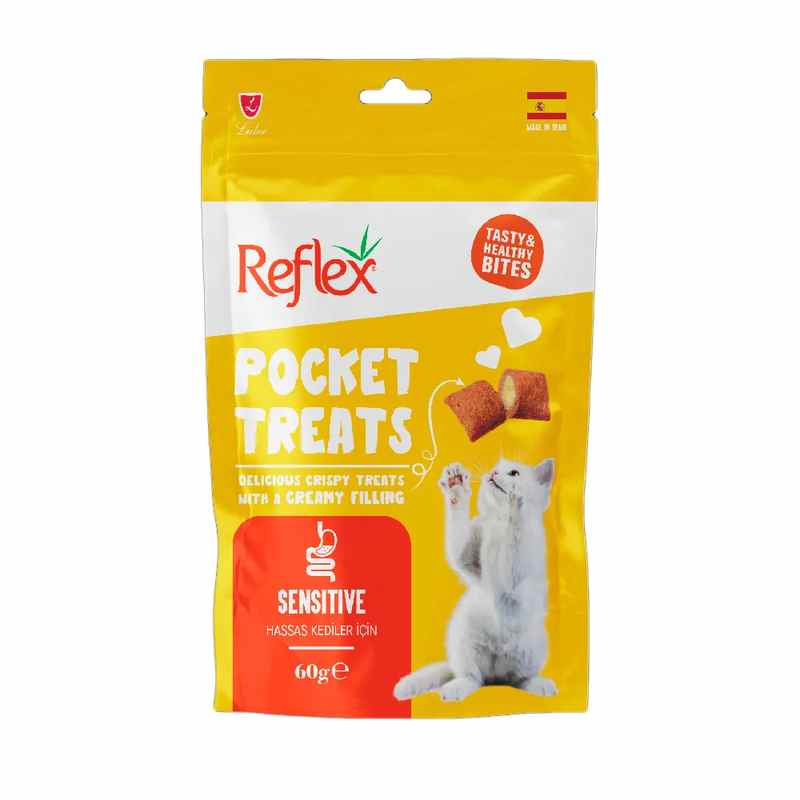 Reflex pocket treats sensitive 60g