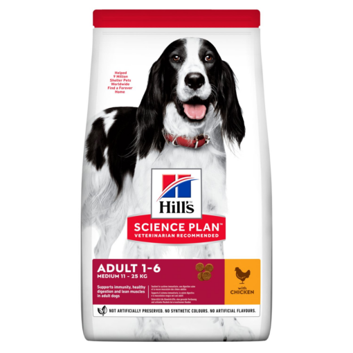 Hill’s Science Plan Aliment pour Chien Adulte Medium au Poulet