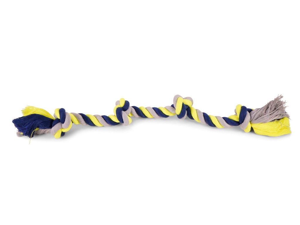 Jouet en corde à 4 noeuds 58 cm Vadigran