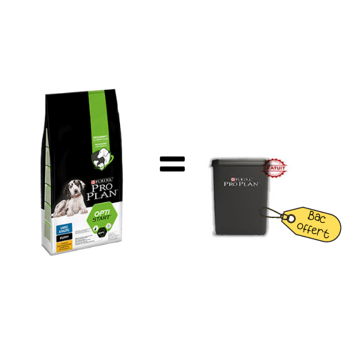 Promo Purina Pro Plan Large Athletic Puppy 12 kg + Bac gratuit