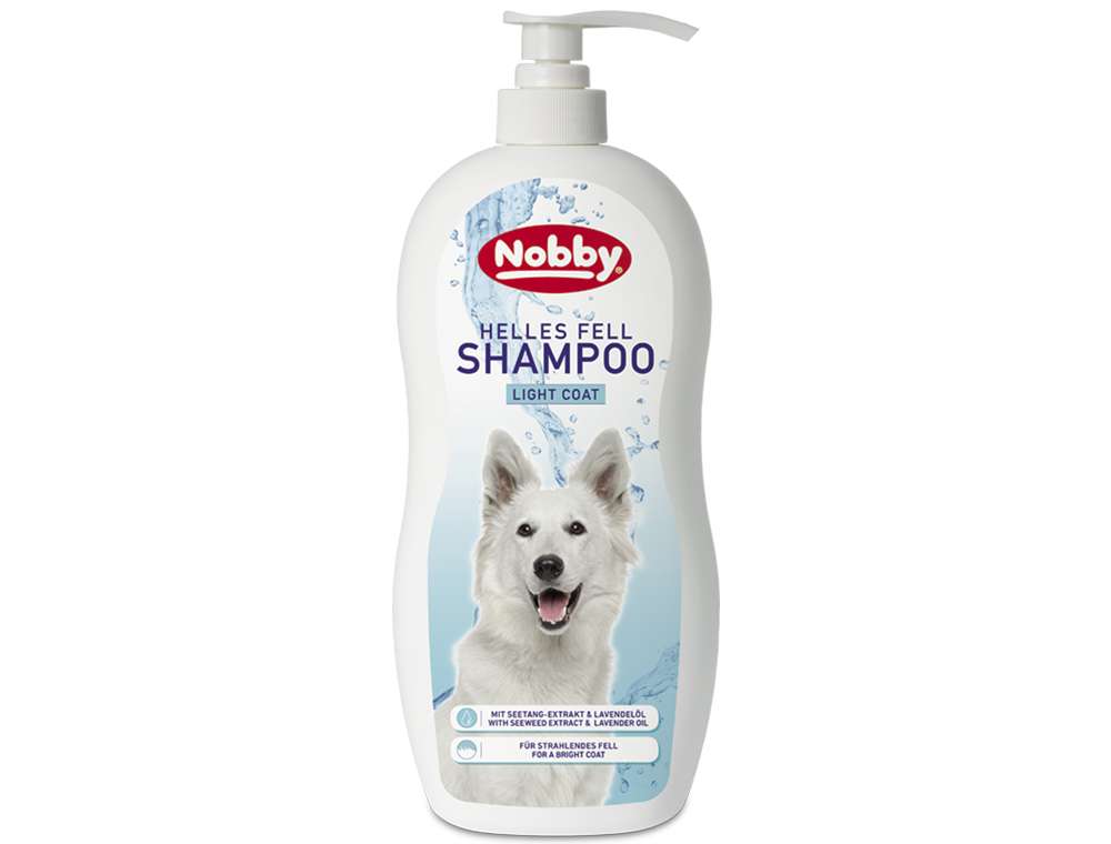 Shampoing pelage blanc ou clair Nobby 300mL (prix affiché) / 1L