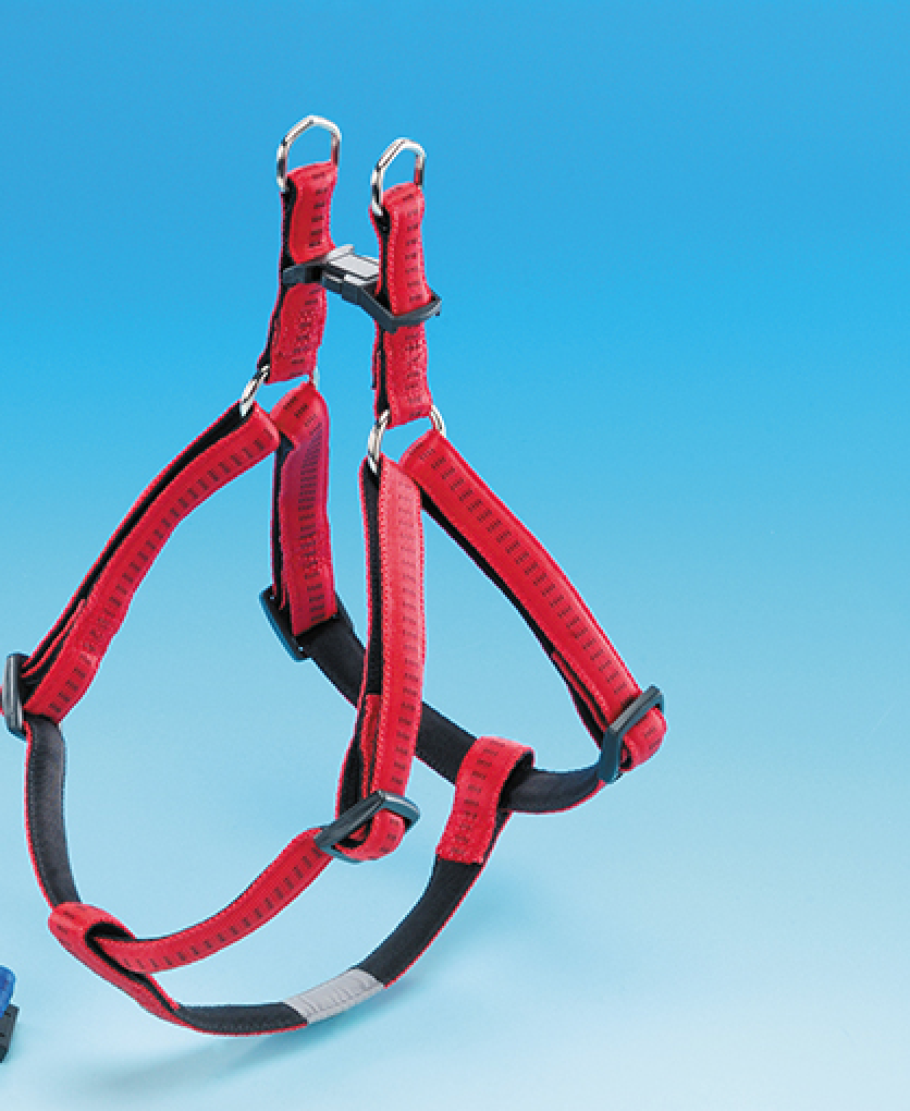 Harnais Soft Grip Rouge Large 25mm x 60 cm Nobby
