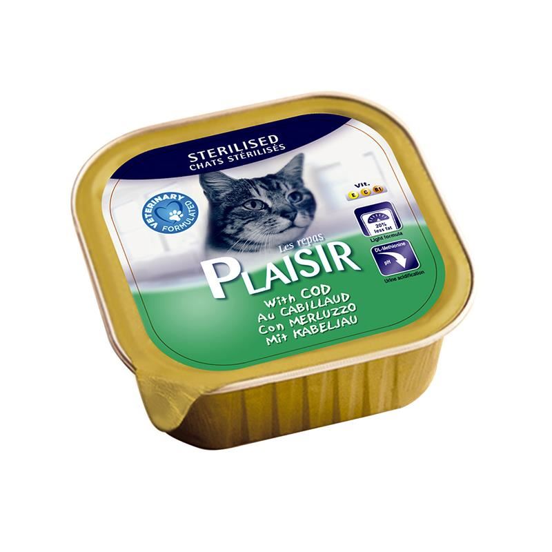 Repas Plaisir Chat stérilisé goût poisson 100g