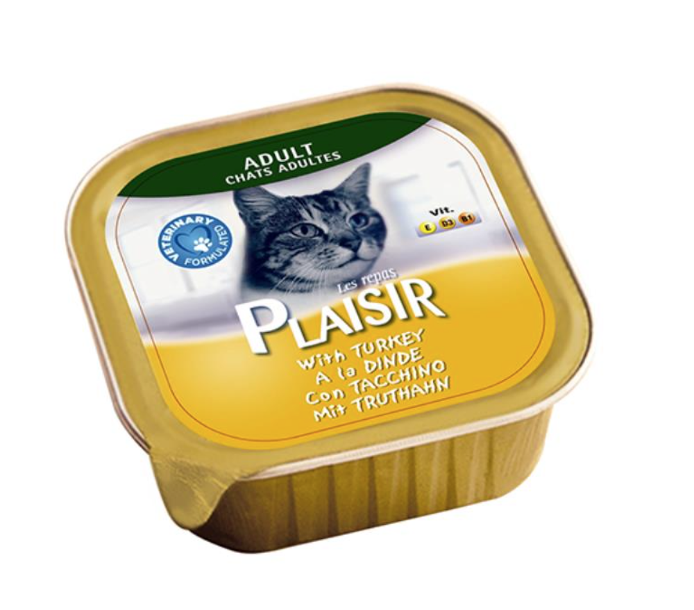 Repas Plaisir Chat adulte goût dinde 100g