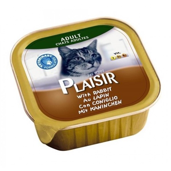 Repas Plaisir Chat adulte goût lapin 100g