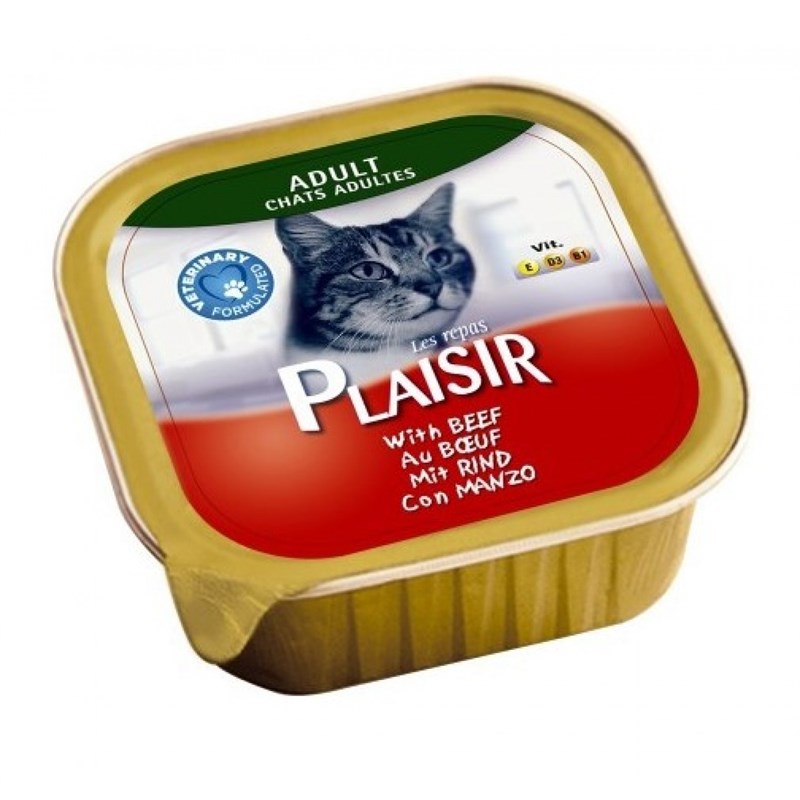 Repas Plaisir Chat adulte goût boeuf 100g