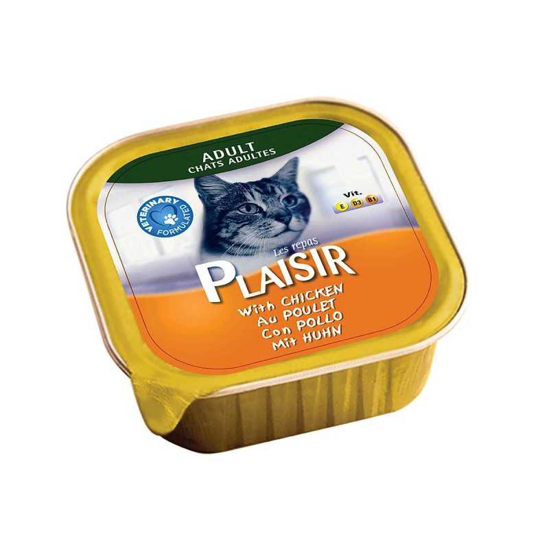 Repas Plaisir Chat adulte goût poulet 100g