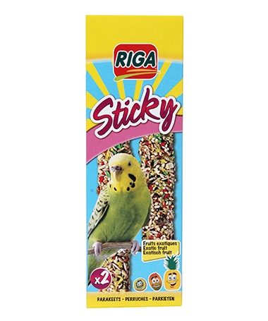 Riga Sticky Perruches aus fruits exotiques 2 x 60 g