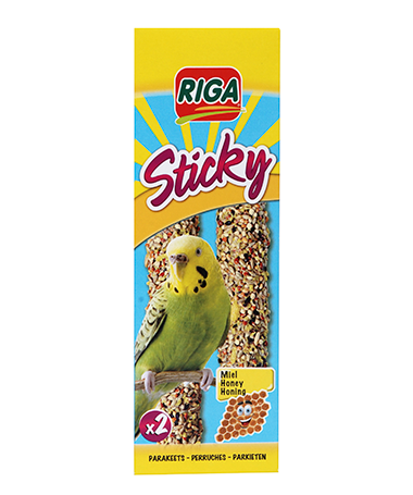 Riga Sticky Perruches au miel 2 x 60 g
