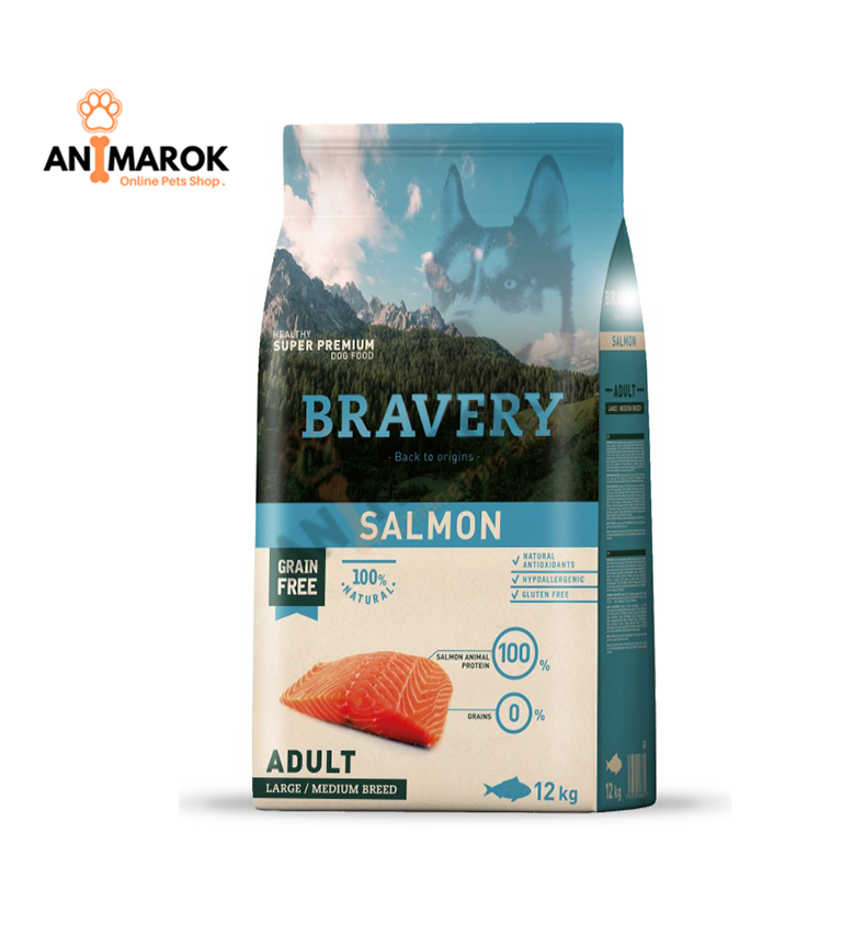 BRAVERY Saumon chien... — 12KG