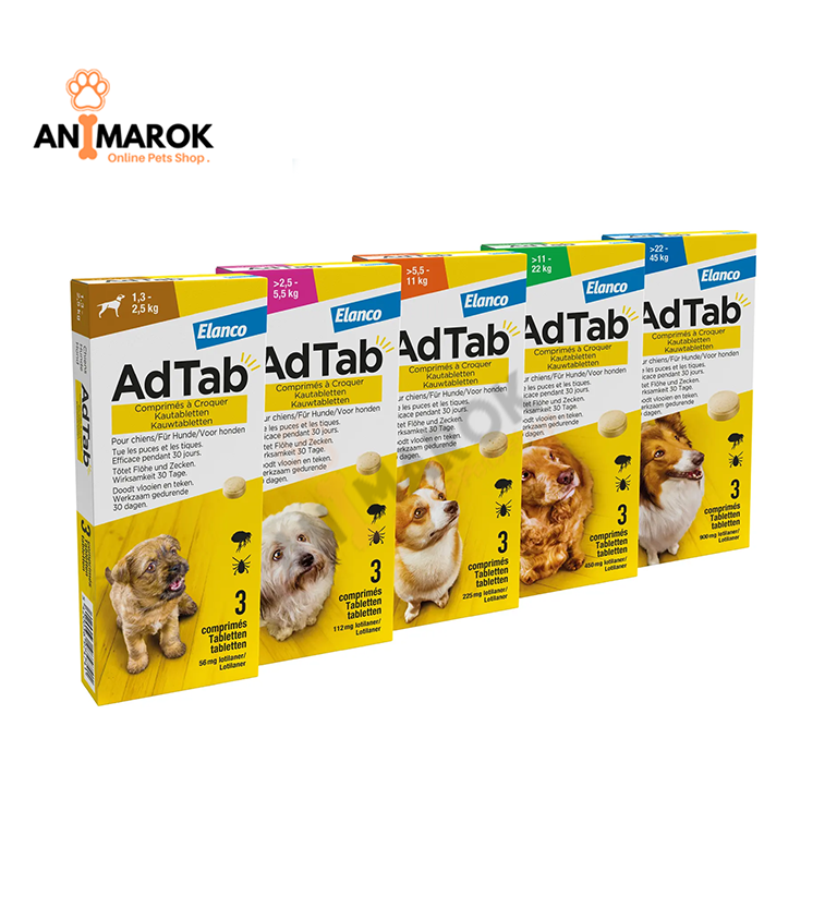 AdTab™ comprimés à c... — AdTab™ 1.3 – 2.5 kg