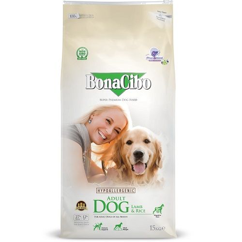Bonacibo Formule SENSITIVE Croquettes Low Grain pour chats adultes (à lagneau & riz)