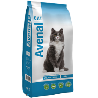 Avenal Cat Aves, Peixe & Arroz 18kg