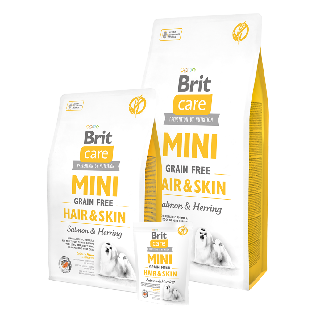 Brit Mini G.F Hair & Skin Salmon 2kg
