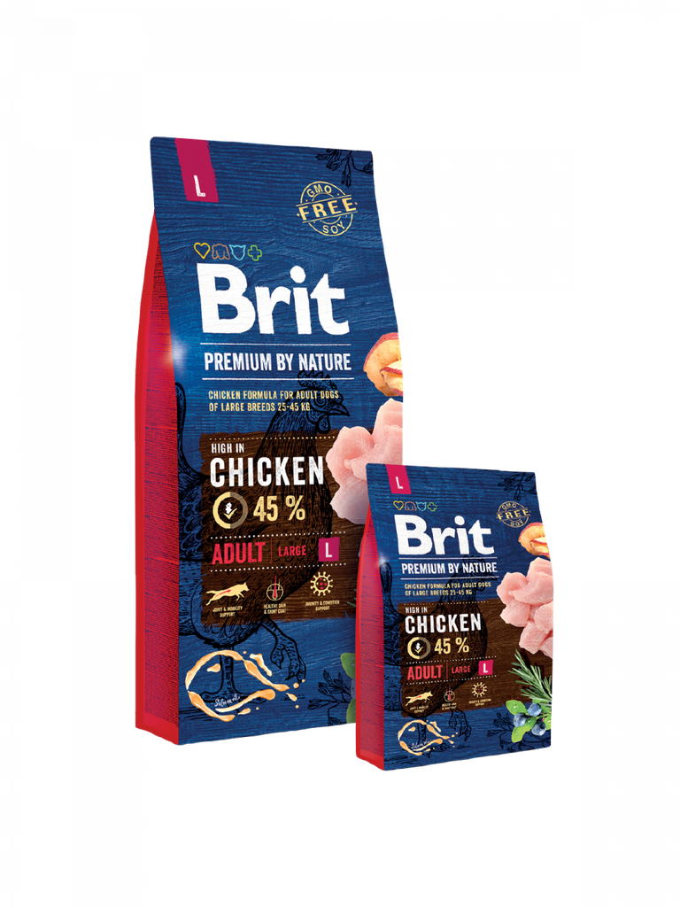 Brit Premium by Nature Adult Dog M 15kg