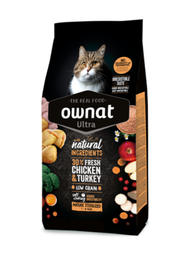 Ownat Ultra Young Sterilized Cat 1_6 yo