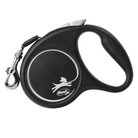 FLEXI NEW CLASSIC L SANGLE 8M NOIR