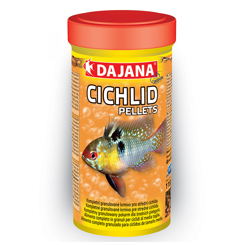 GRANULÉS POUR CICHLIDÉS, 250 Ml – DAJANA