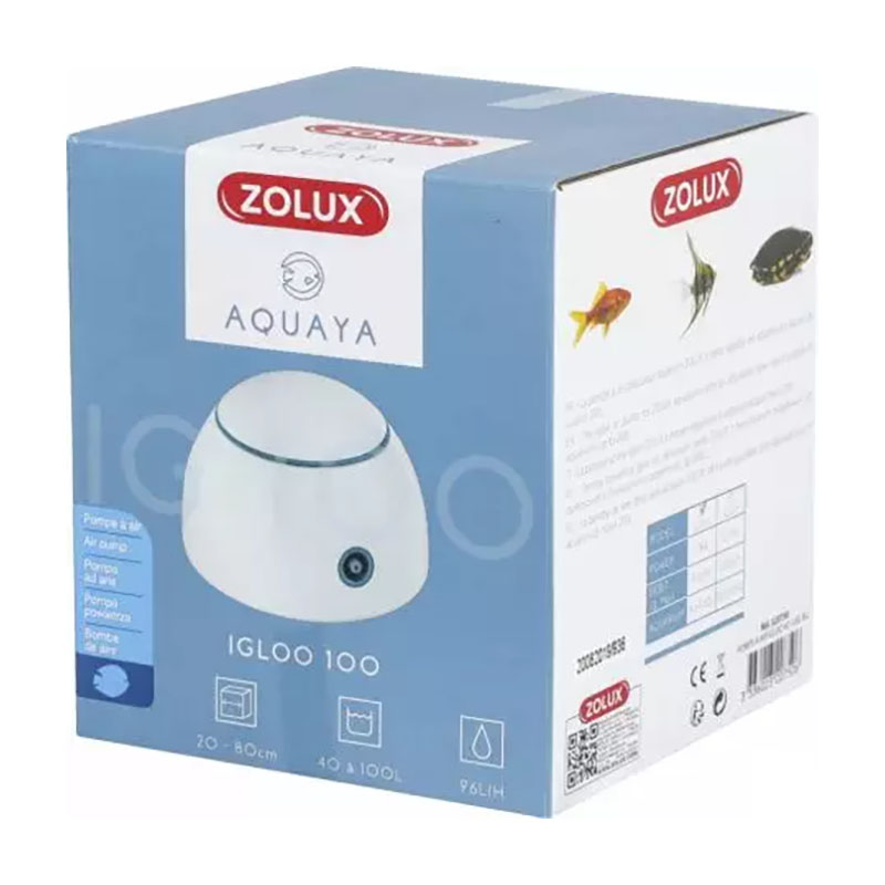 Aquaya Igloo 100 – pompe d’aération – blanche