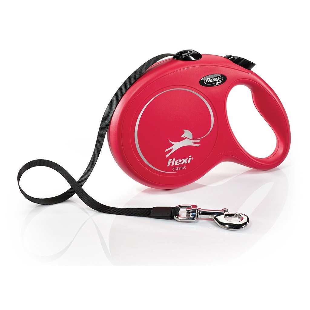LAISSE NYLON SHINY ROUGE