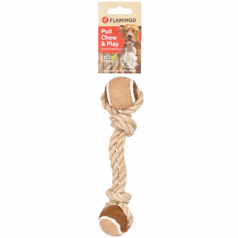 JOUET CORD TENNIS LASSO 55CM