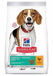 HILL’S DOG ADLT PERFECT WEICHT LB POULET 12KG