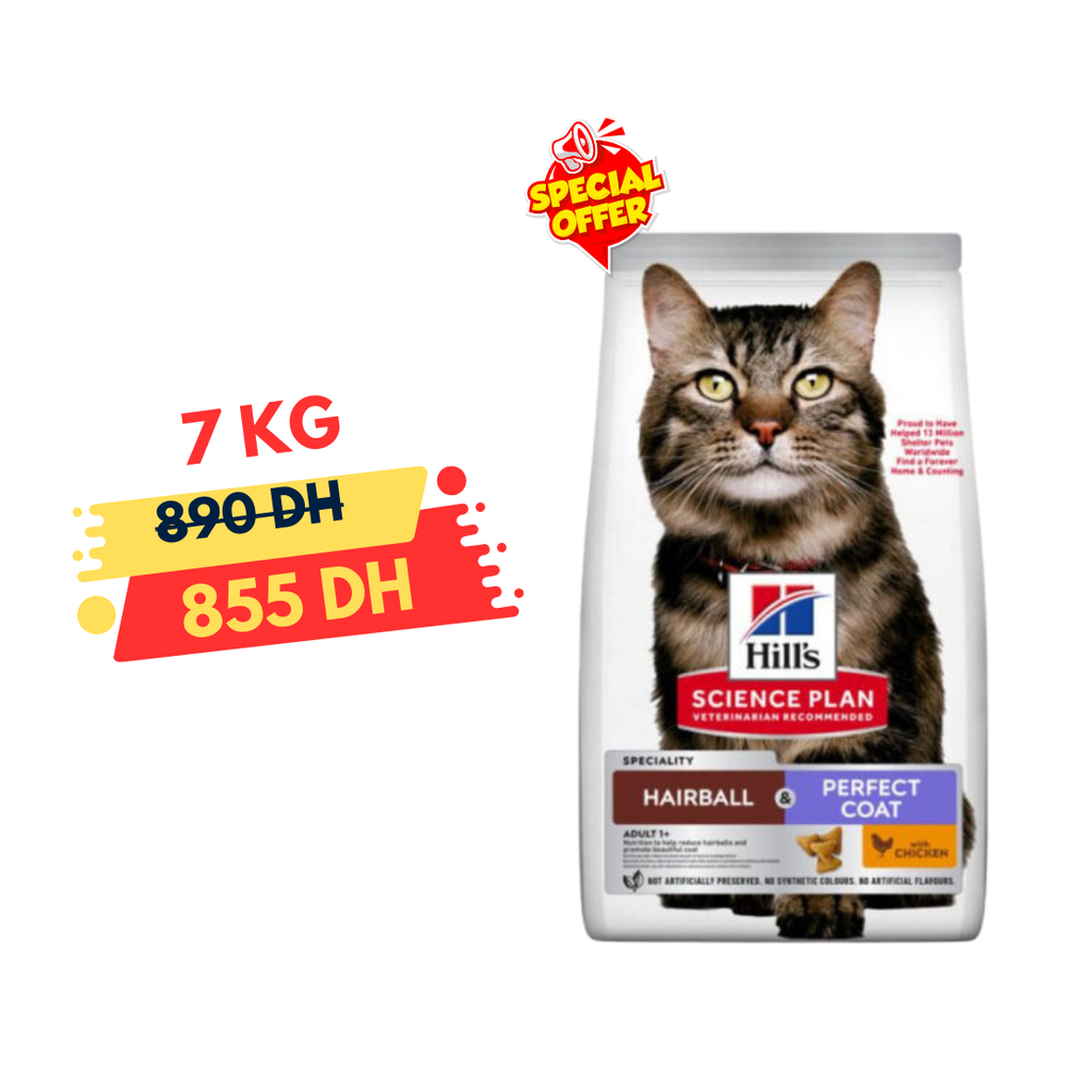 HILLS HAIRBALL E PERFECT COAT 1.5 KG