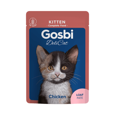 GOSBI DELICATE KITTEN CHICKEN LAMB 70 GR