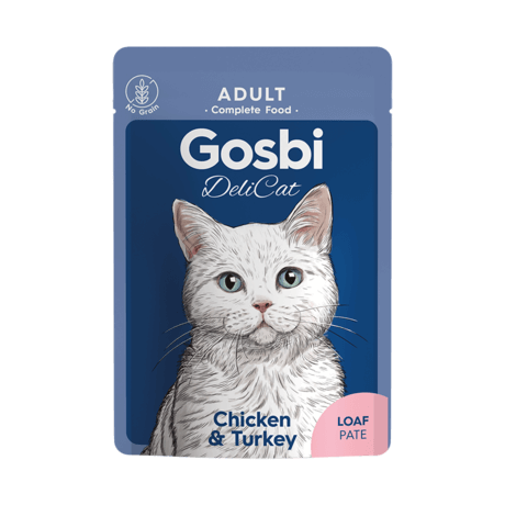 GOSBI DELICAT ADULT CHICKEN TURKEY 70 GR