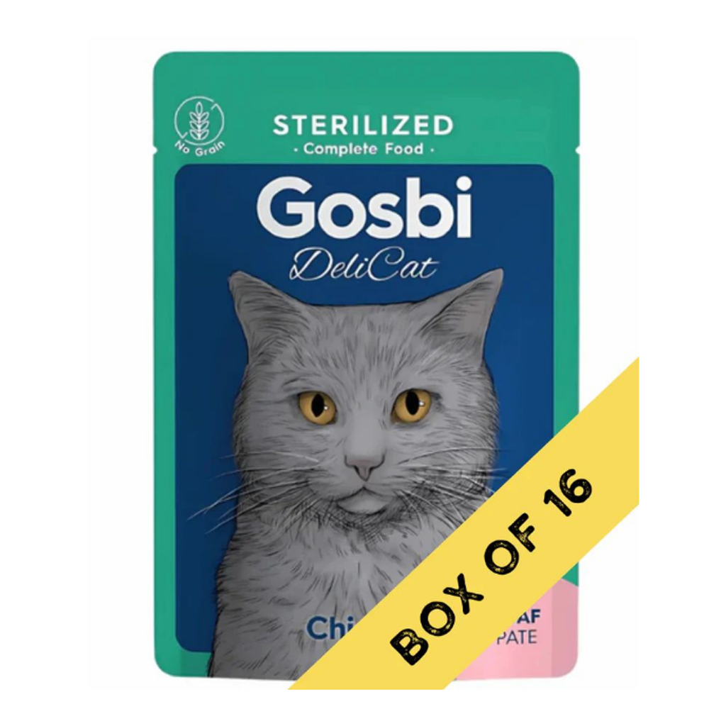 GOSBI DELICAT STERILIZED CHICKEN WITH SHRIMPS 70 G