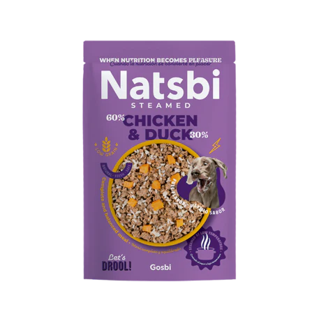 Natsbi steamed chicken and duck 500G