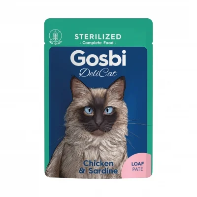 Gosbi Delicat Sterilised Chicken Sardine