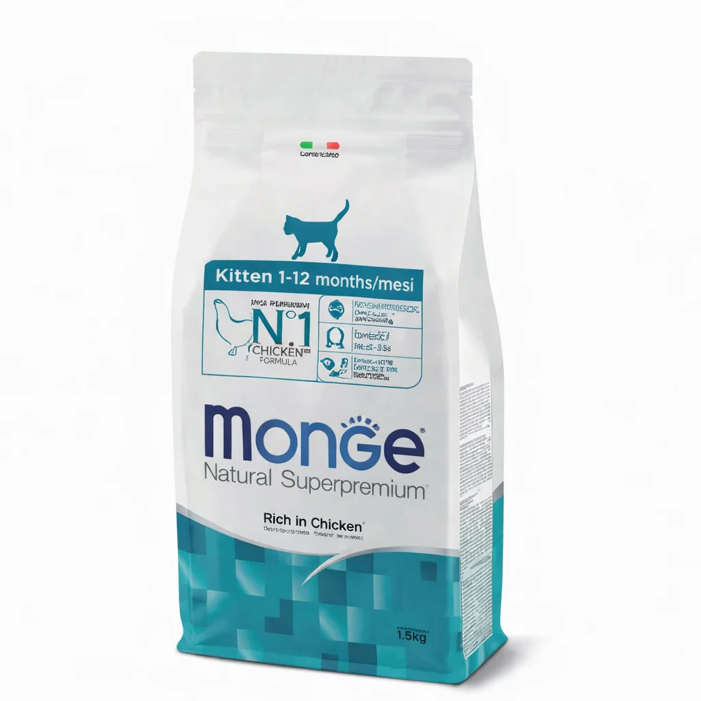 Monge kitten 1-12mois 1kg5