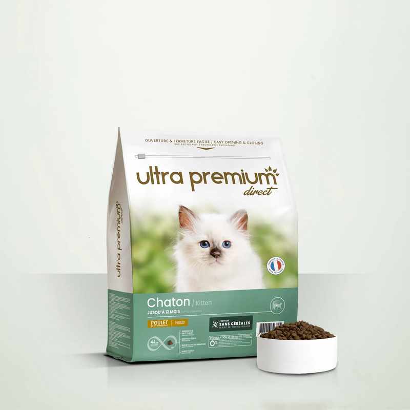 Croquettes pour Chaton sans céréales 3kg