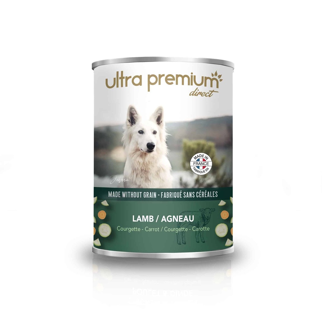 Ultra Premium Terrine d’agneau Pâtée sans céréales – 400gr