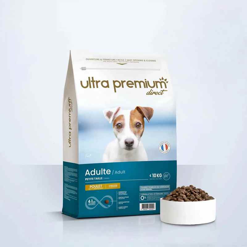 Ultra Premium Chien adulte de petite taille +10 kg Croquettes super premium 4kg | 8 kg