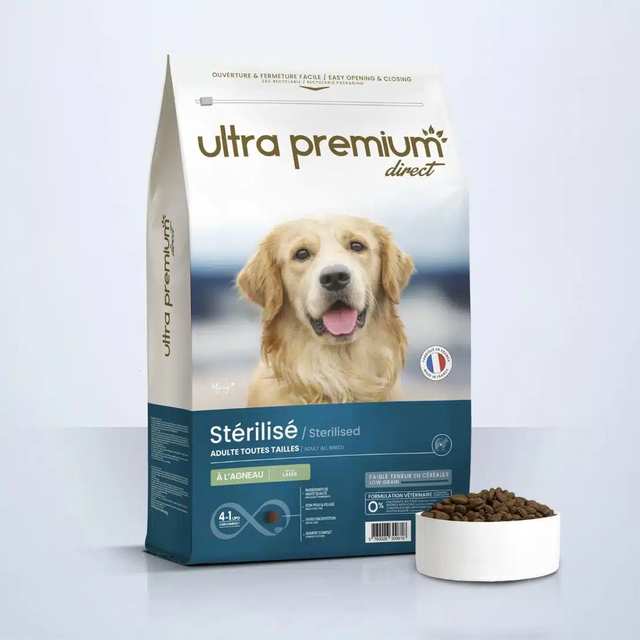 Ultra Premium Chien adulte en surpoids/stérilisé Croquettes light super premium – 12kg
