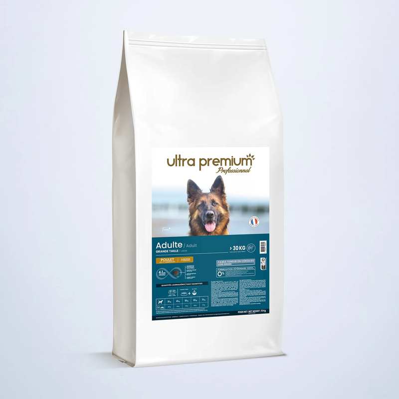 Ultra Premium Chien adulte de grande taille >30 kg Croquettes super premium – 15kg