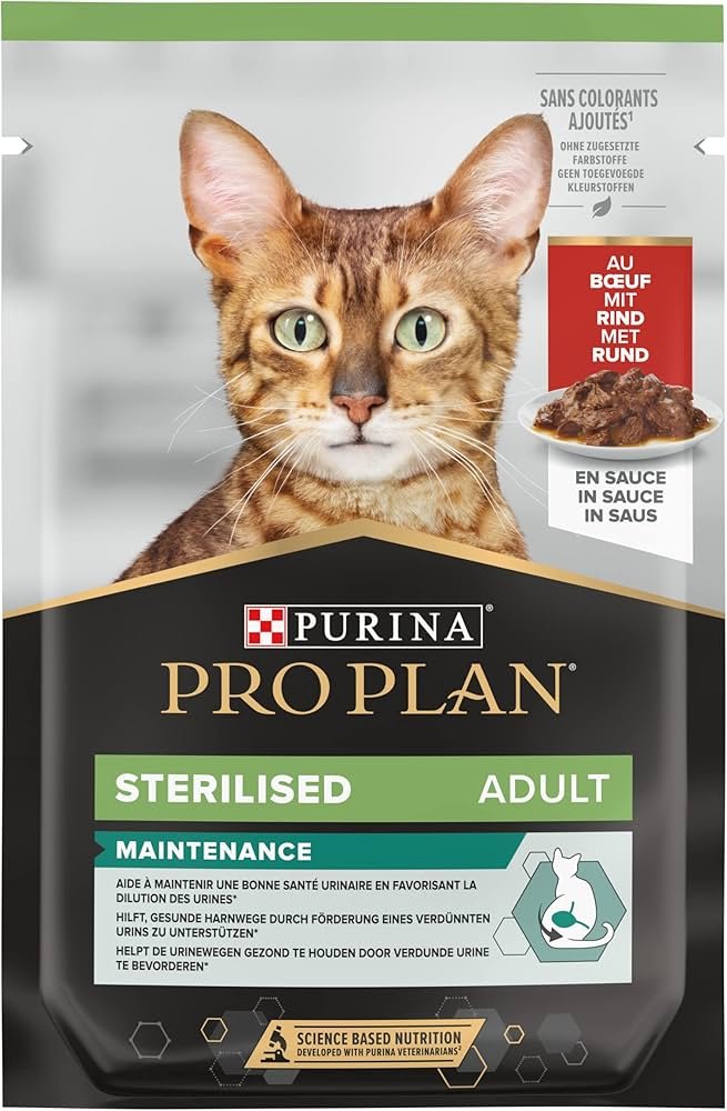 Purina Pro Plan Nutrisavour Sterilised beef 85 g
