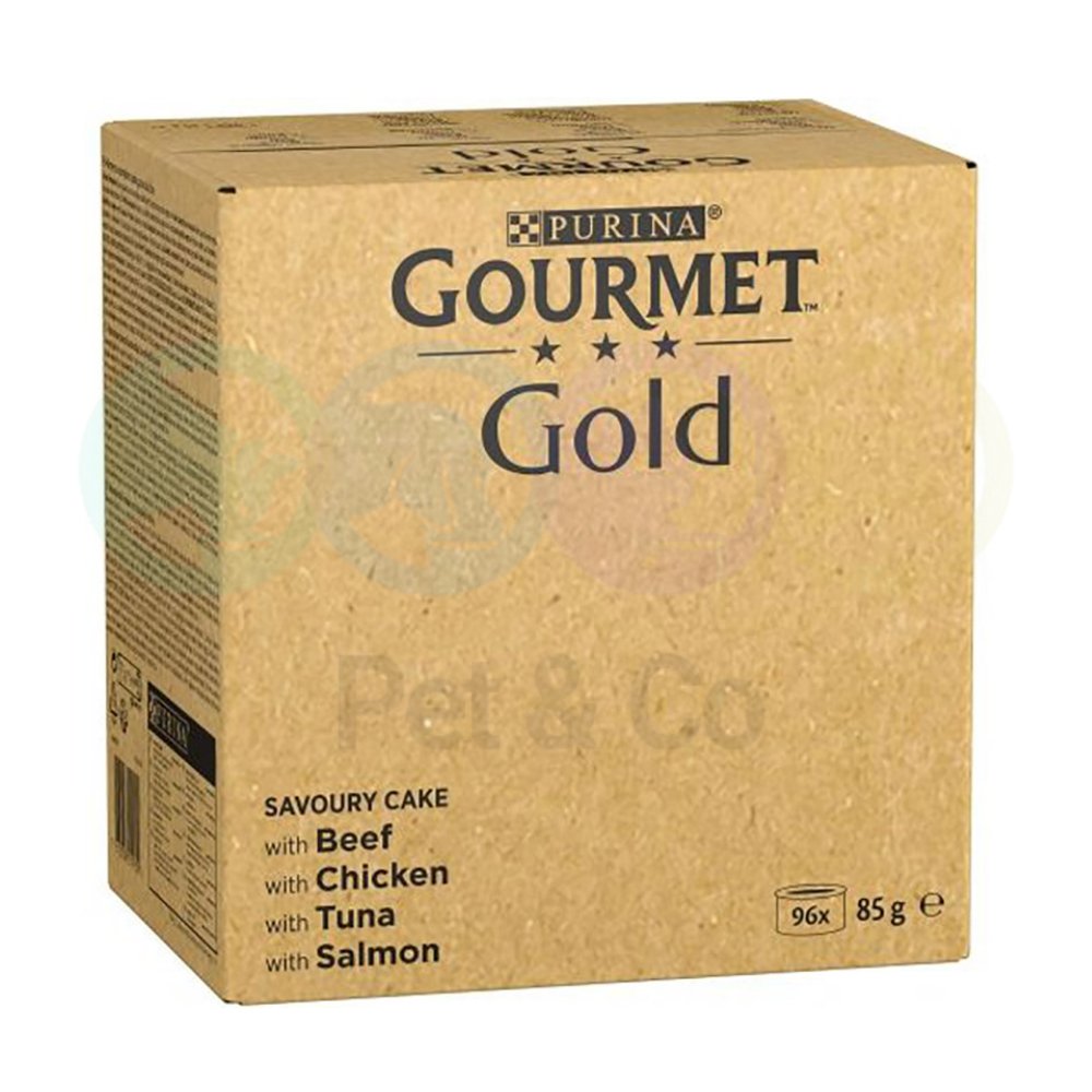 Lot Gourmet Gold Double Pleasure 12×85g×8