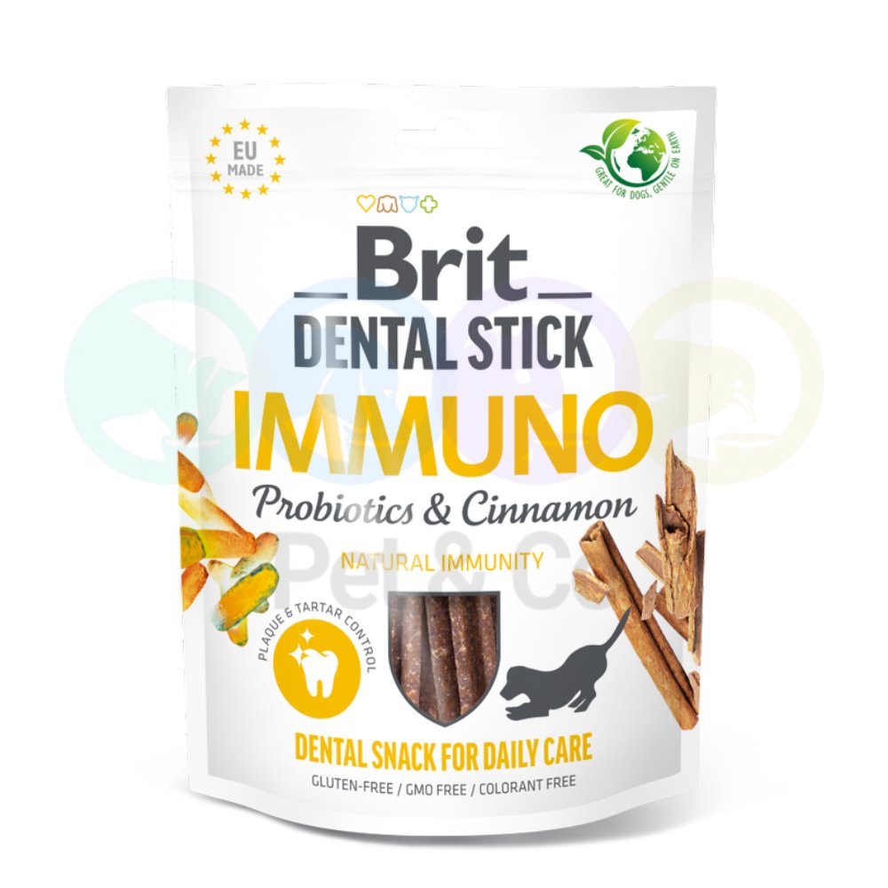 Brit Dental Stick with Immuno Probiotics & Cinnamon​ 7pcs