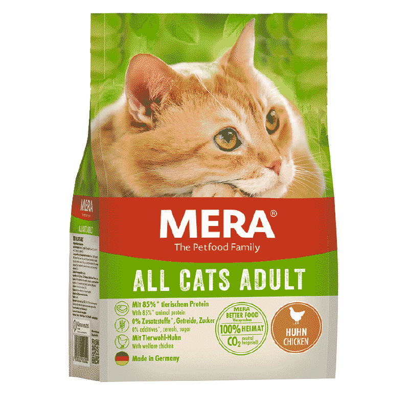 Mera Chat toutes Races au poulet 2kg | 10kg - 2kg