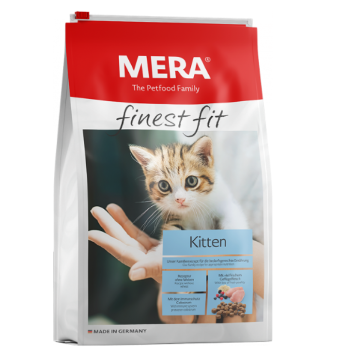 Mera Chaton Finest Fit au poulet (1.5kg | 4kg | 10kg) - 4kg