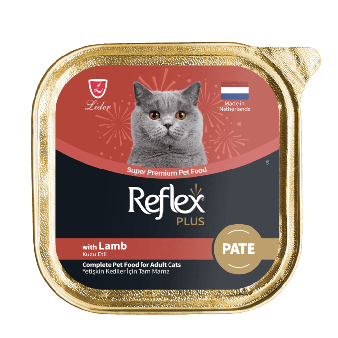 Reflex Plus Pâté Agneau Pour Chat Adulte (Lamb for Adult Cats) 85 g