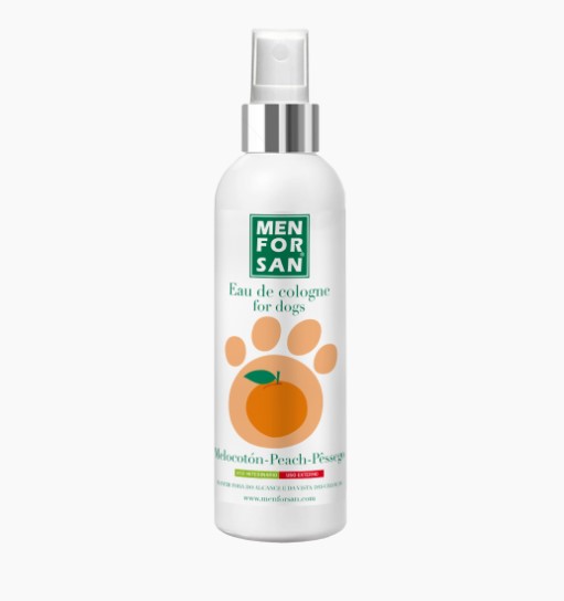 Eau de cologne pêche pour chien 125ml – MEN FOR SAN